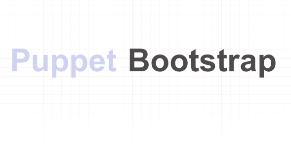 Puppet Bootstrap